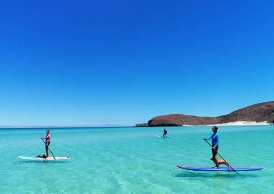 PaddleboardingBalandraBayLaPazBCS