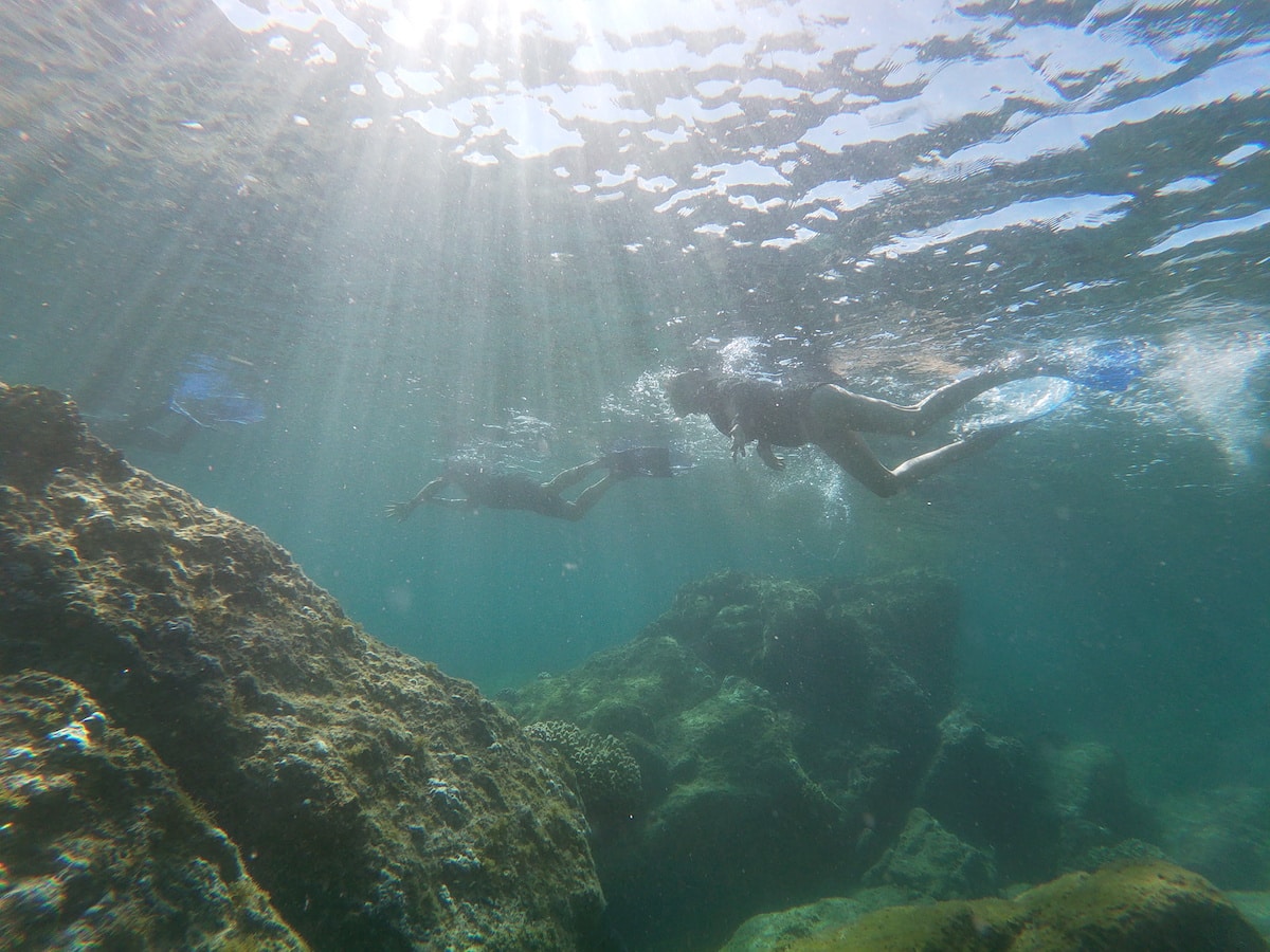 Camping and Snorkeling in San Evaristo Baja Life Realty