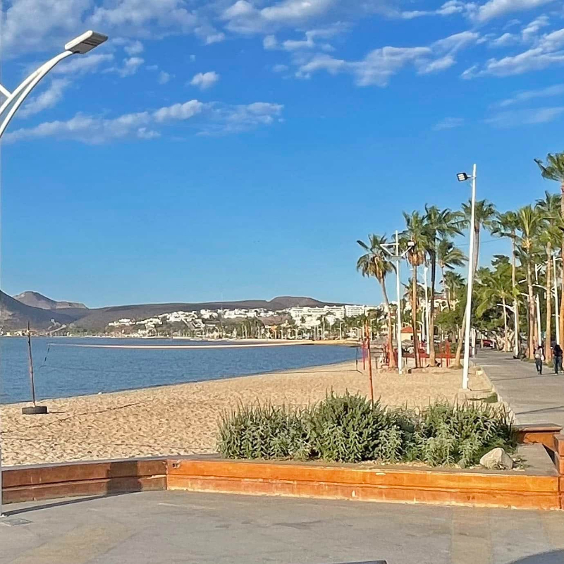 Beaches along the Malecón walkway